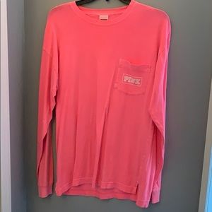 PINK by Victoria’s Secret pink long sleeve shirt
